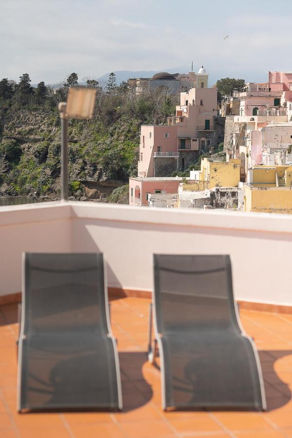 הוילה La Procidana House - Corricella Exlusive Terrace מראה חיצוני תמונה